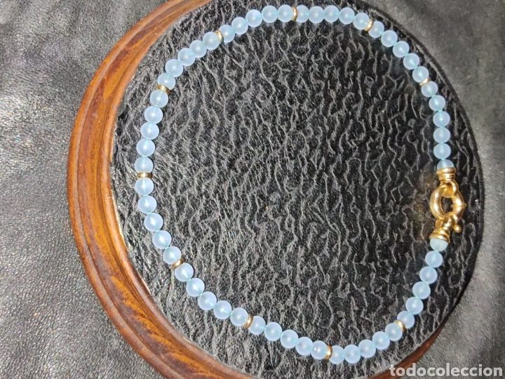Joyeria: Collar, gargantilla de cristal.Vintage. - Foto 3