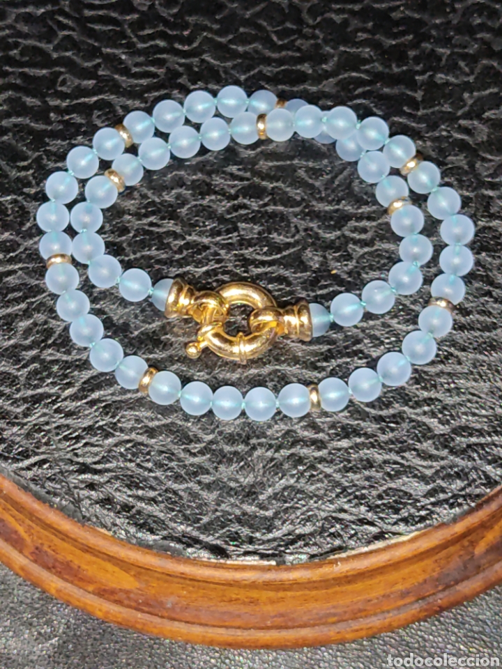 Joyeria: Collar, gargantilla de cristal.Vintage. - Foto 4