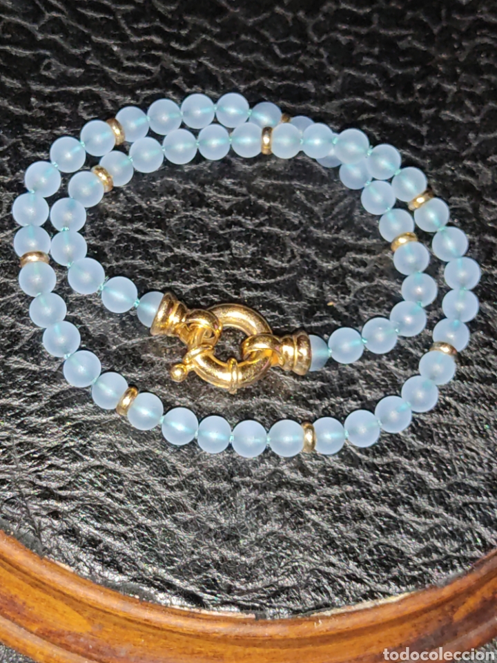 Joyeria: Collar, gargantilla de cristal.Vintage. - Foto 5