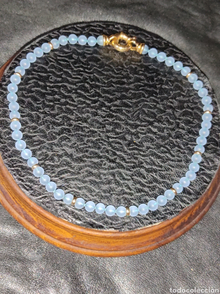 Joyeria: Collar, gargantilla de cristal.Vintage. - Foto 1