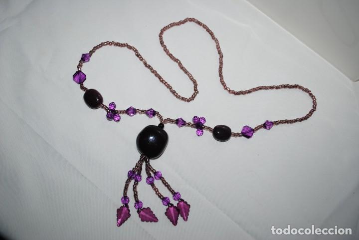 Joyeria: COLLAR MODERNO DE COLOR LILA - Foto 1