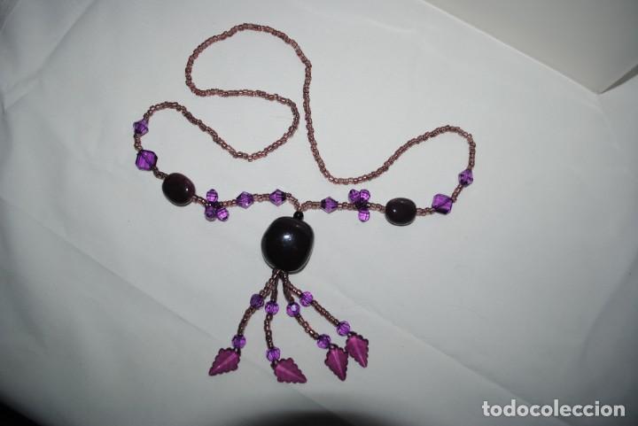 Joyeria: COLLAR MODERNO DE COLOR LILA - Foto 3