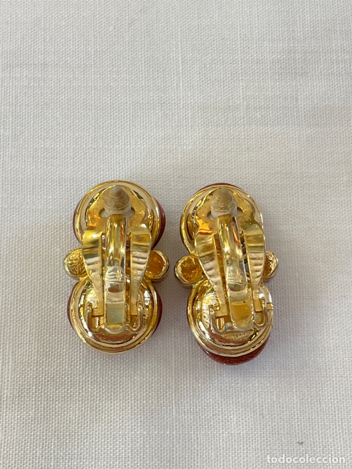 Joyeria: Pendientes de aventurina y oro de 18K - Foto 5
