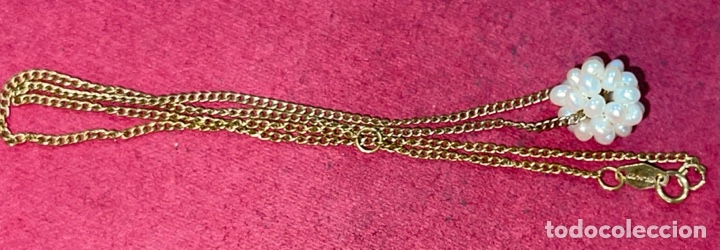 Joyeria: Bonito collar chapado en oro y perlas - Foto 4