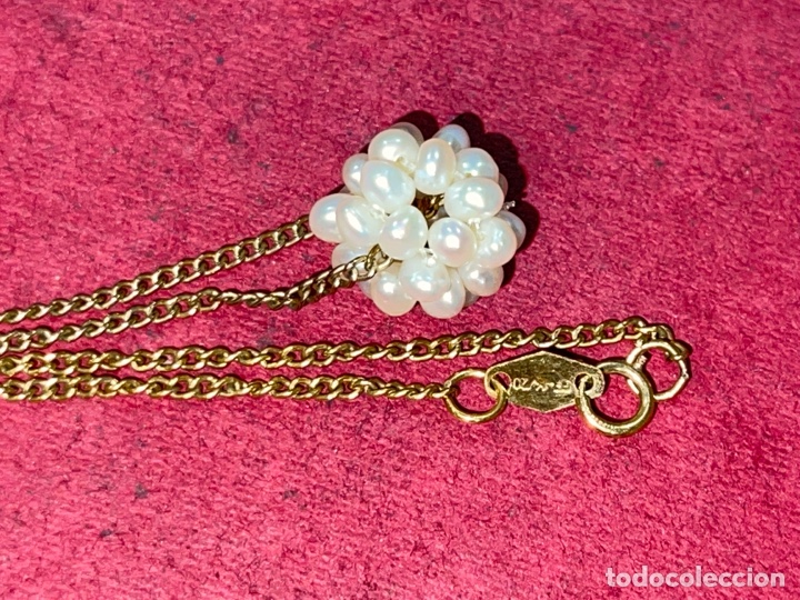 Joyeria: Bonito collar chapado en oro y perlas - Foto 5