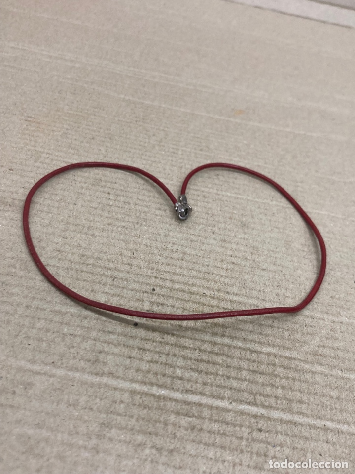 Joyeria: Collar plata y cuero - Foto 1