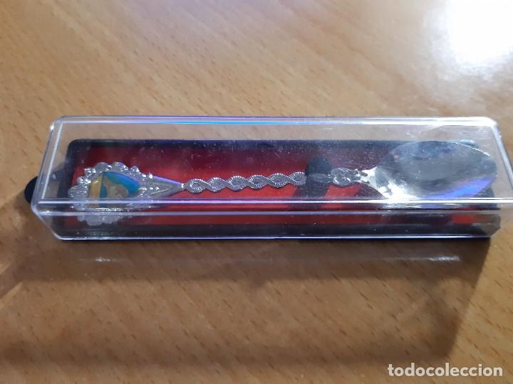 Joyeria: Cucharilla plateada con escudo de Tenerife - Foto 2