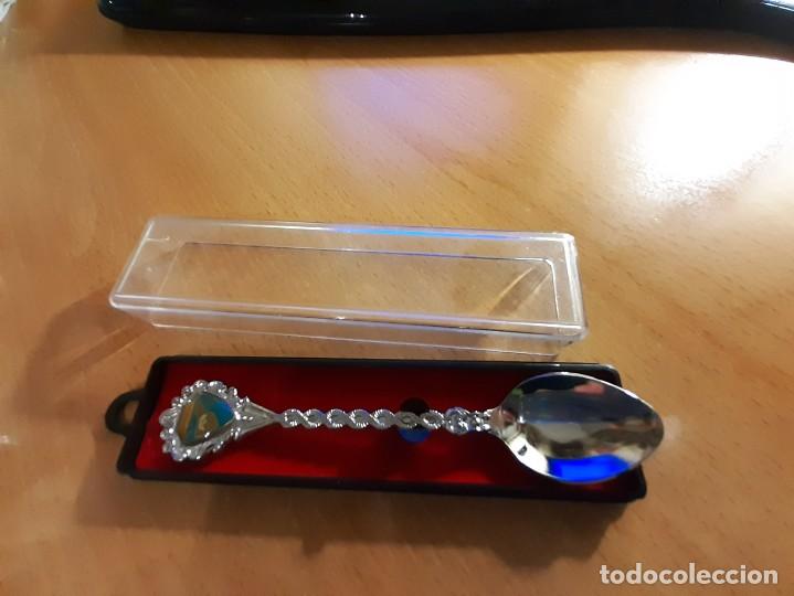 Joyeria: Cucharilla plateada con escudo de Tenerife - Foto 3