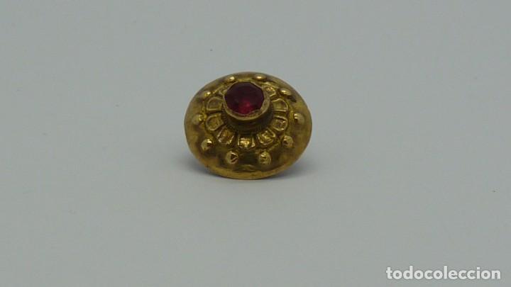 Joyeria: BOT&Oacute;N MALLORQU&Iacute;N EN ORO DE 18 KTLS Ca.1900 . - Foto 2