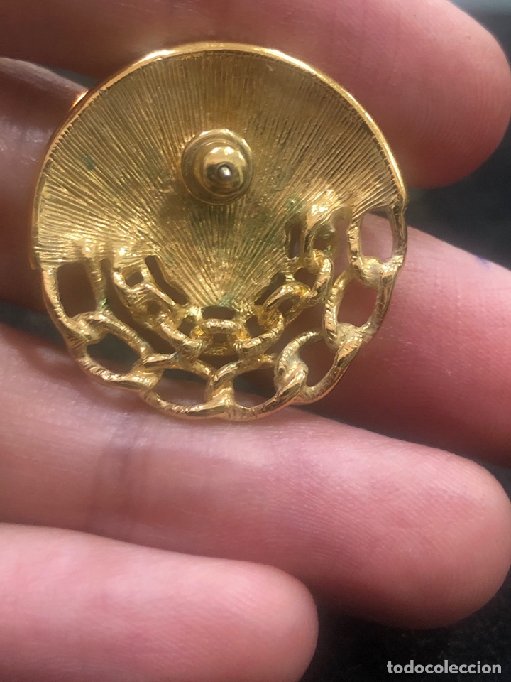 Joyeria: Antiguo pendiente simil hueso (L29) - Foto 2