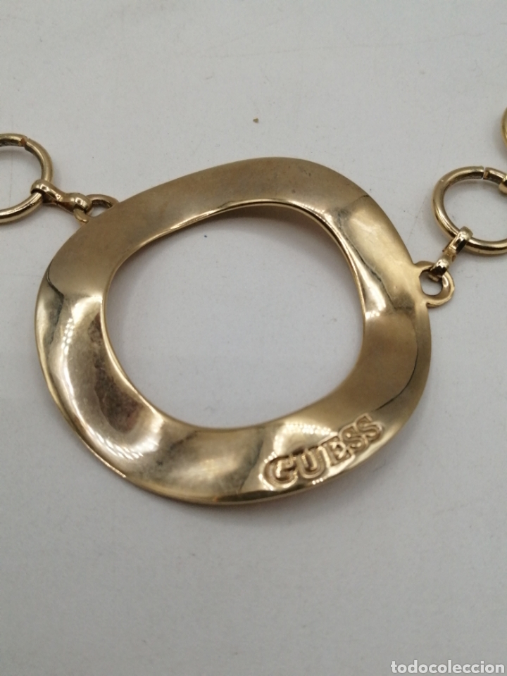 Joyeria: Collar Guess. Metal dorado - Foto 4
