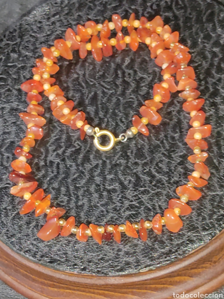 Joyeria: Collar de &aacute;gatas,vintage. - Foto 3