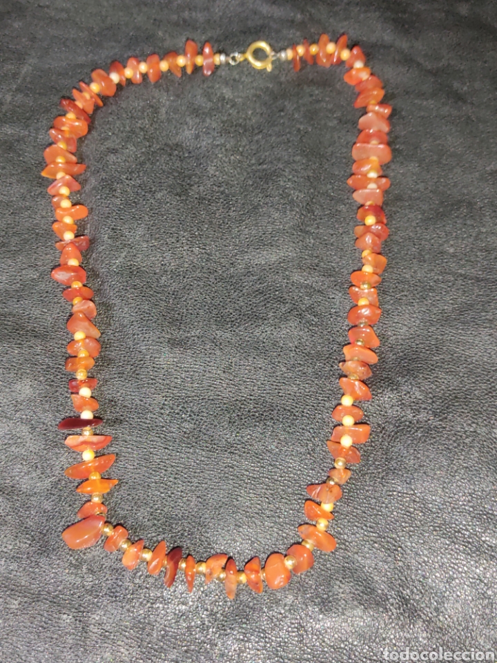 Joyeria: Collar de &aacute;gatas,vintage. - Foto 4