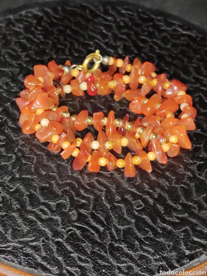 Joyeria: Collar de &aacute;gatas,vintage. - Foto 6