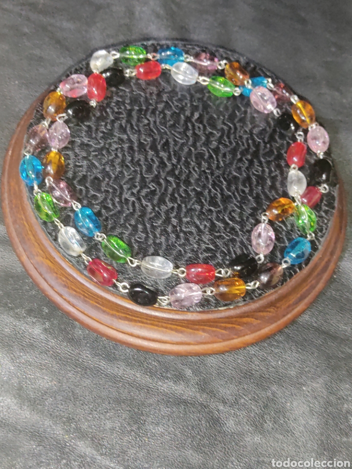Joyeria: Collar largo de cristal, vintage - Foto 1