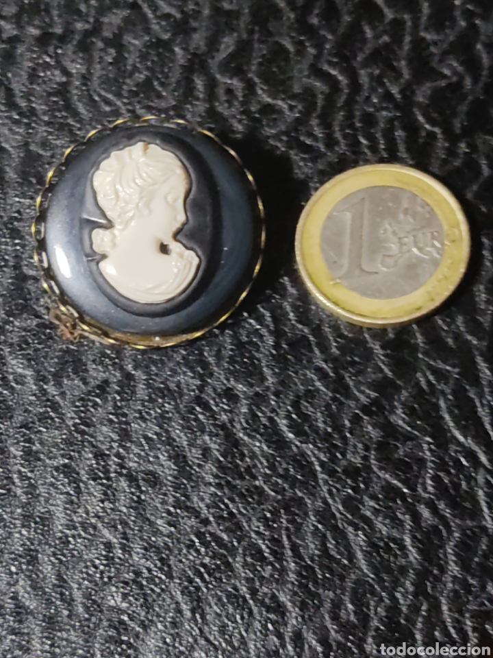 Joyeria: Broche camafeo redondo. - Foto 1