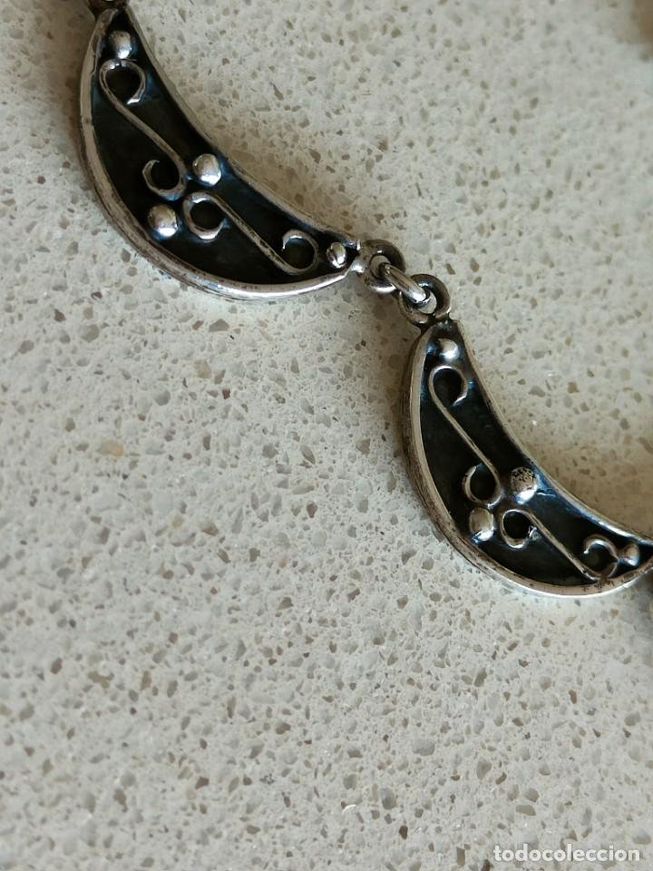 Joyeria: GARGANTILLA PLATA Y LAPISL&Aacute;ZULI - Foto 7