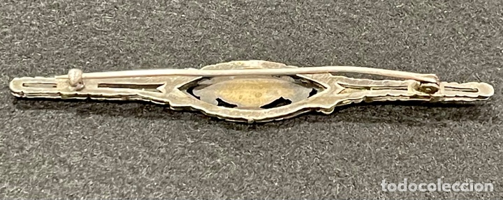 Joyeria: Antiguo broche en plata de ley. - Foto 2