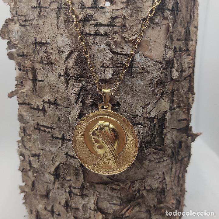 Joyeria: Medalla y Cadena Oro de Ley 18k - Foto 5