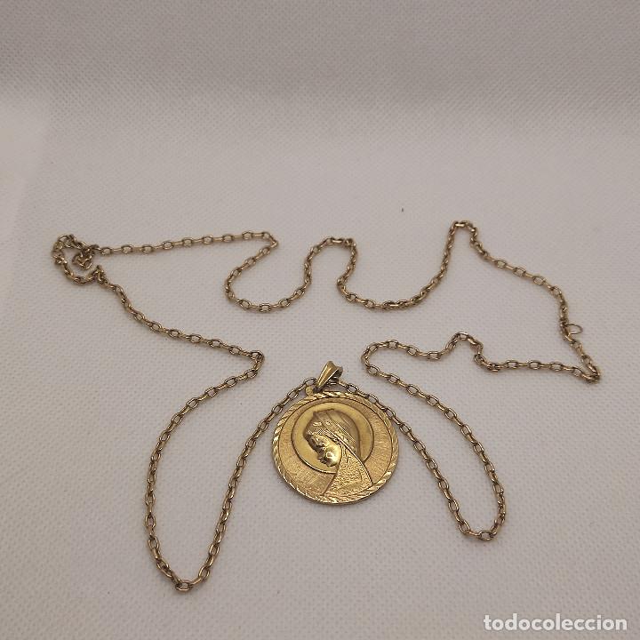 Joyeria: Medalla y Cadena Oro de Ley 18k - Foto 6