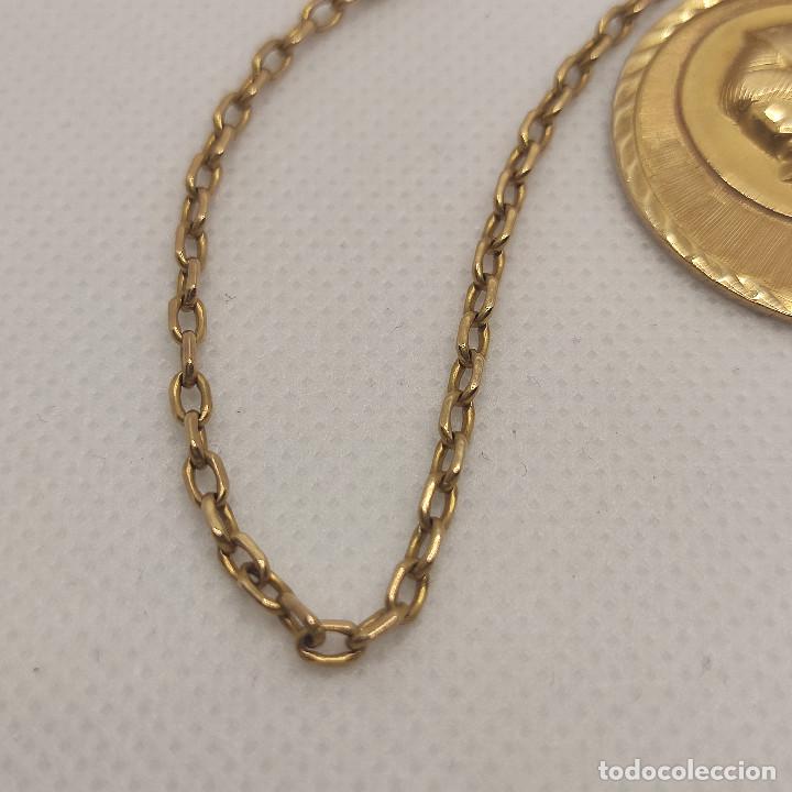 Joyeria: Medalla y Cadena Oro de Ley 18k - Foto 7