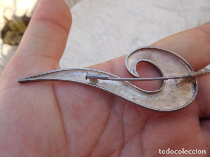 Joyeria: Broche de plata vintage de dise&ntilde;o - Foto 3