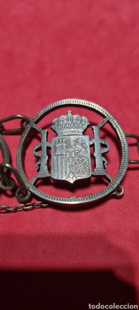 Joyeria: Preciosa y elegante Pulsera de Monedas caladas de Plata . - Foto 2