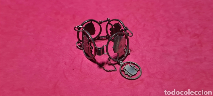 Joyeria: Preciosa y elegante Pulsera de Monedas caladas de Plata . - Foto 12