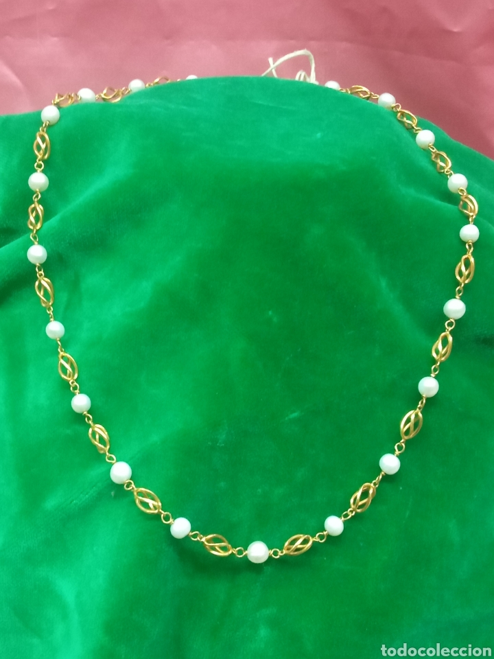 Joyeria: Gargantilla oro y perlas - Foto 1
