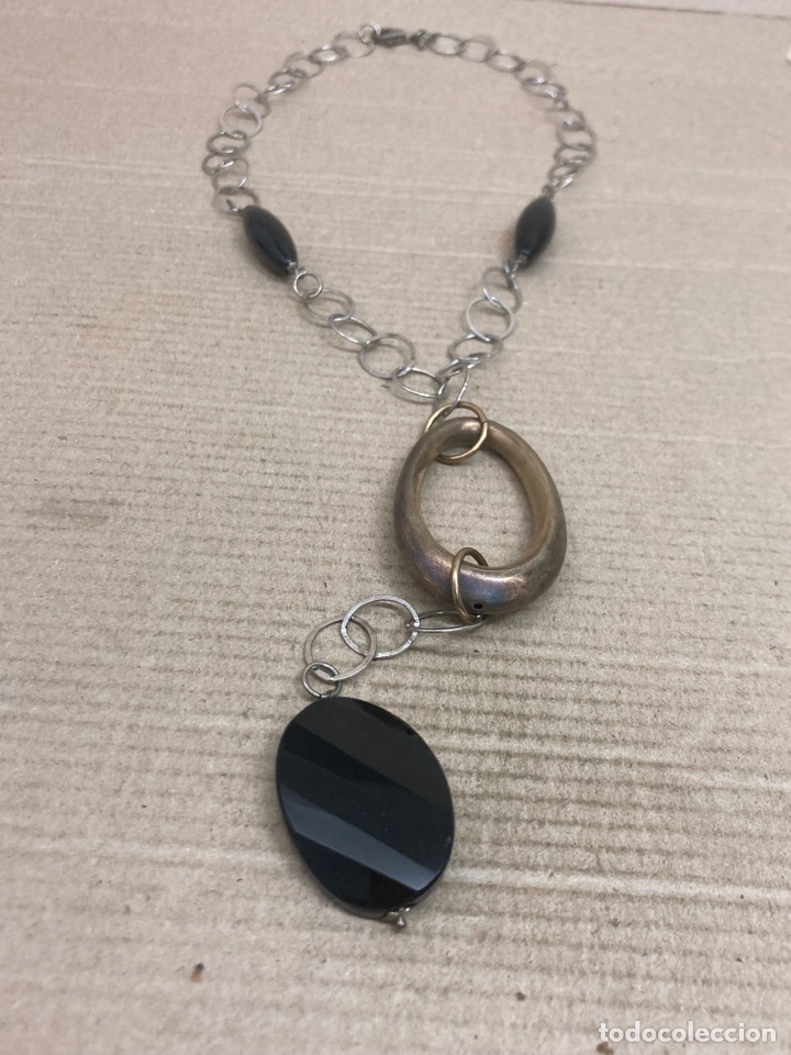 Joyeria: Collar de plata y &oacute;nix Italy - Foto 1