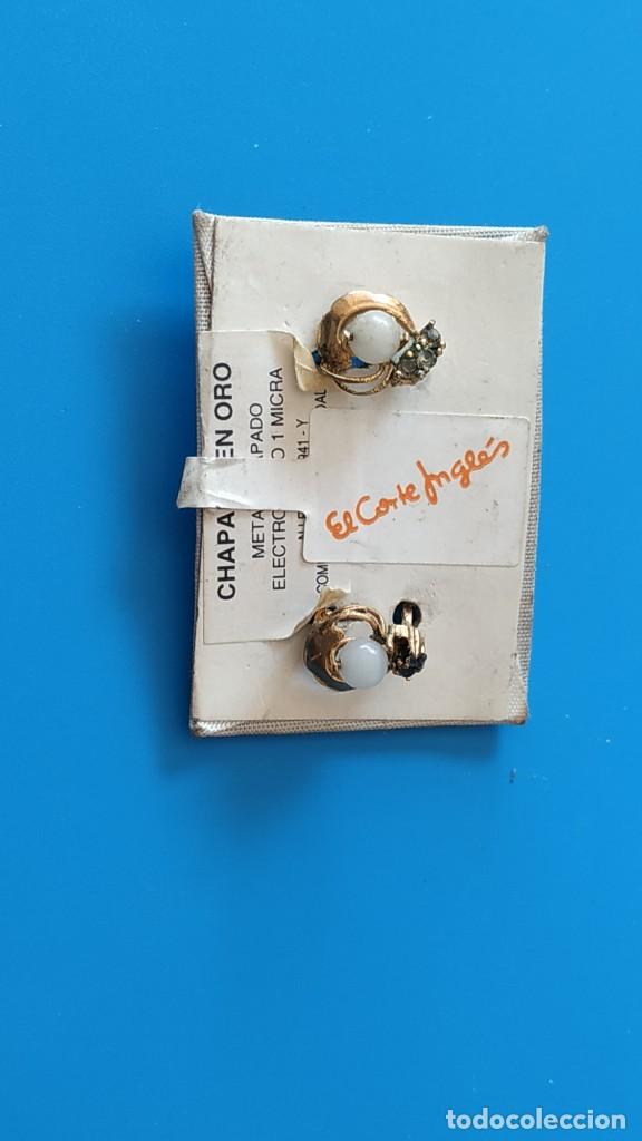 Joyeria: Pendientes chapados oro 24 k - Foto 1