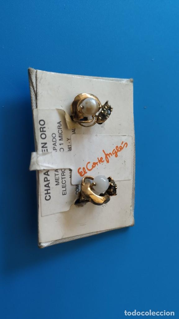 Joyeria: Pendientes chapados oro 24 k - Foto 5