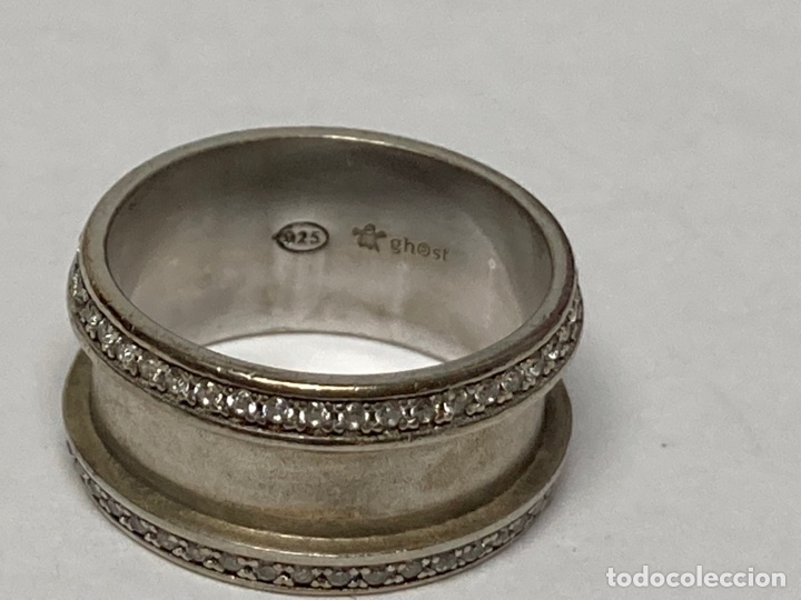 Joyeria: Sortija de plata y circonitas/S14 - Foto 3