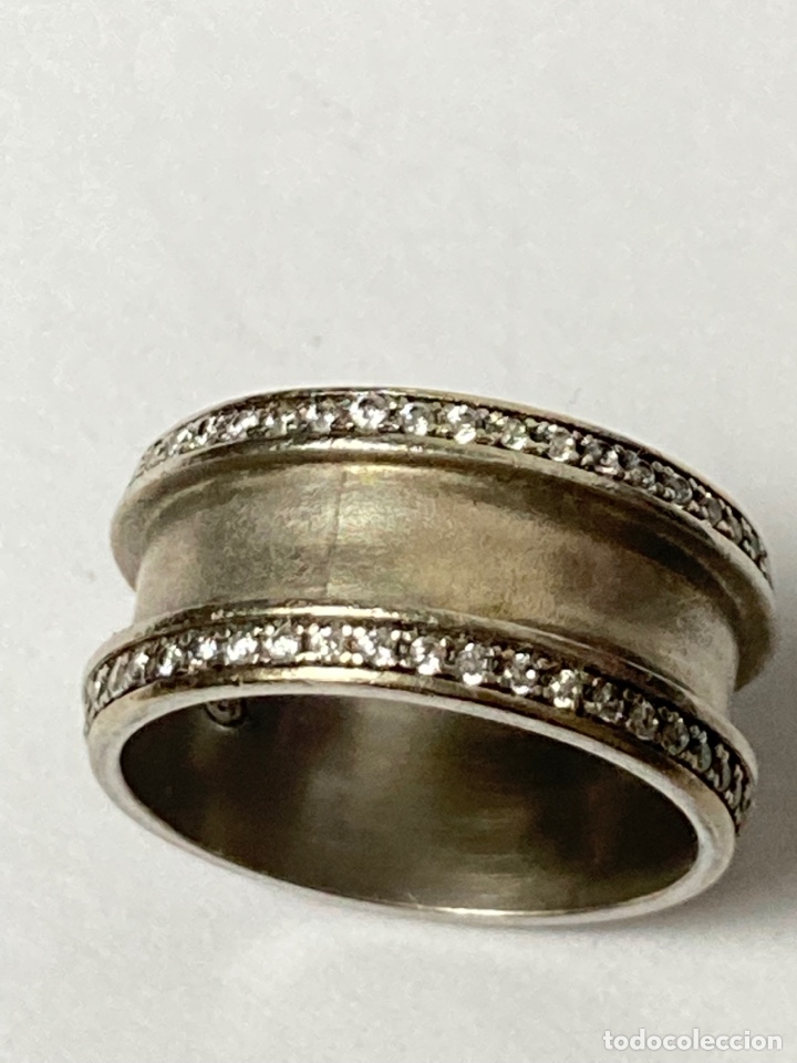 Joyeria: Sortija de plata y circonitas/S14 - Foto 5