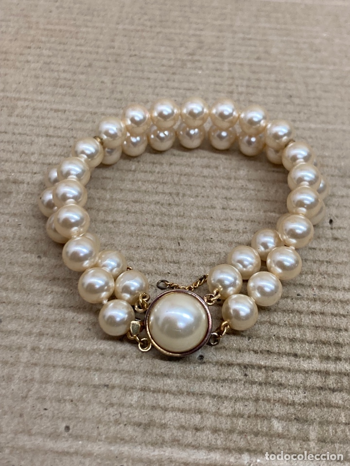 Joyeria: Pulsera de plata y perlas - Foto 1