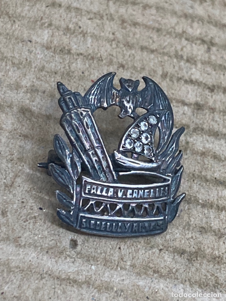 Joyeria: Broche de plata fallero - Foto 1