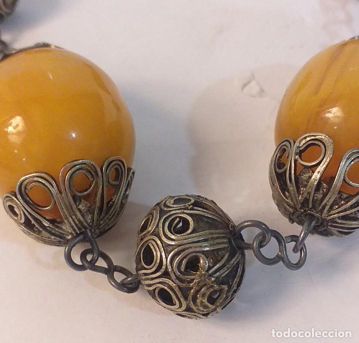 Joyeria: Collar de Plata y Ambar - Foto 4