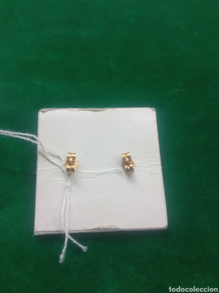 Joyeria: Pendiente de oro y circonita V - Foto 3