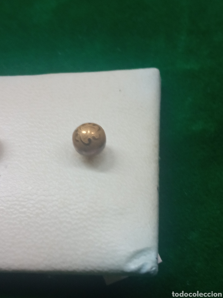 Joyeria: Pendiente de oro bola V - Foto 2