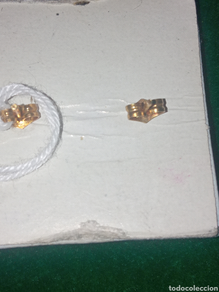 Joyeria: Pendiente de oro y circonita V - Foto 4