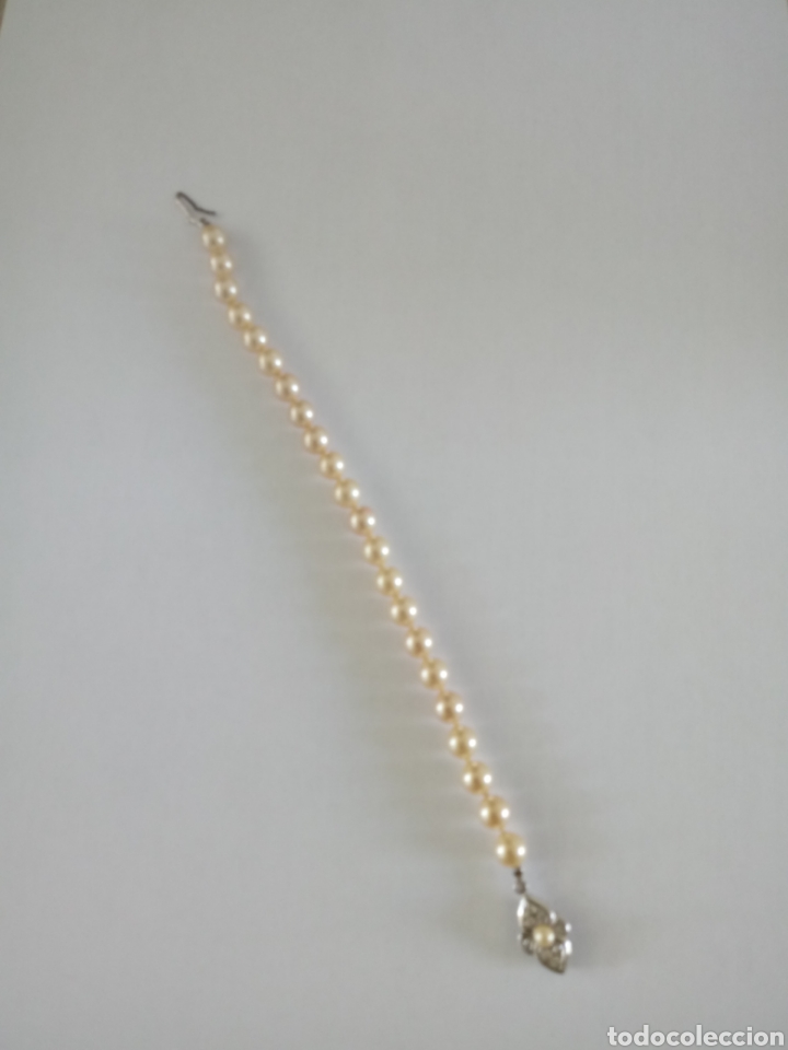 Joyeria: Pulsera de perlas con cierre broche. - Foto 7