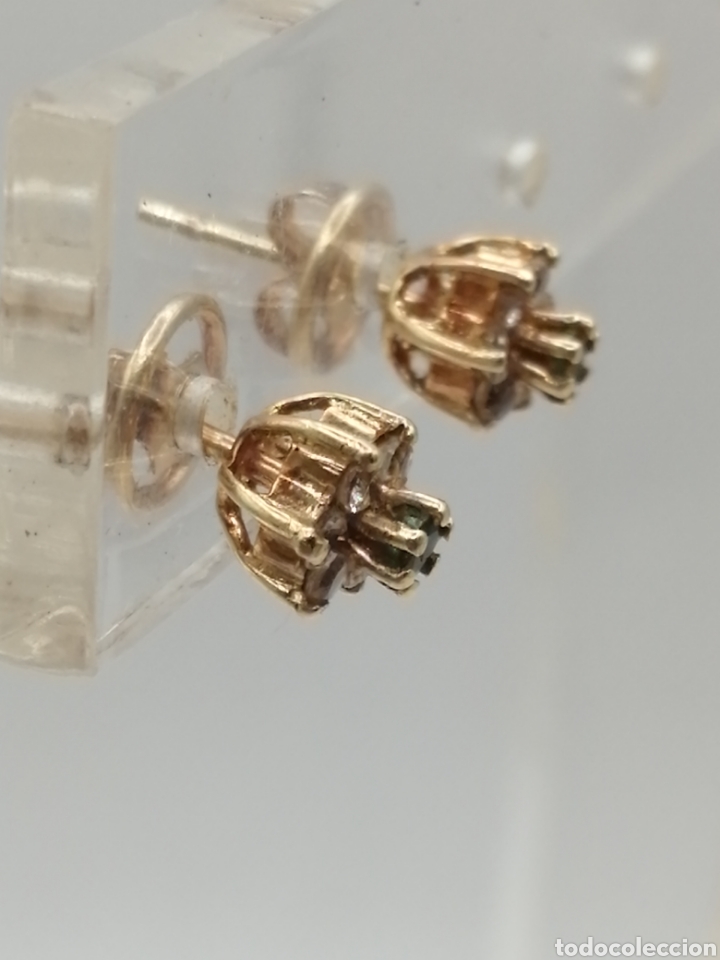 Joyeria: Pendientes oro 18 quilates y pedrer&iacute;a - Foto 3