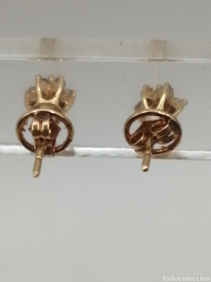 Joyeria: Pendientes oro 18 quilates y pedrer&iacute;a - Foto 6