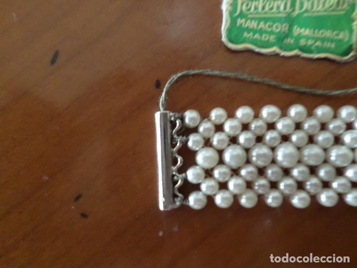 Joyeria: PULSERA PERLAS DE MANACOR CIERRE CROMADO - Foto 3