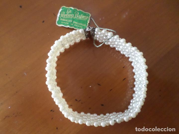 Joyeria: PULSERA PERLAS DE MANACOR CIERRE CROMADO - Foto 1