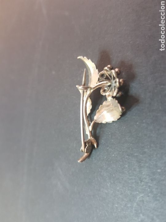 Joyeria: #619 Broche bot&oacute;n charro plata de ley 925 3,5cm - Foto 2