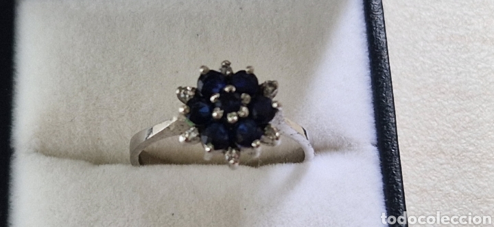 Joyeria: PRECIOSA SORTIJA DE PLATA DE LEY CONTRASTE Y PIEDRAS - Foto 3