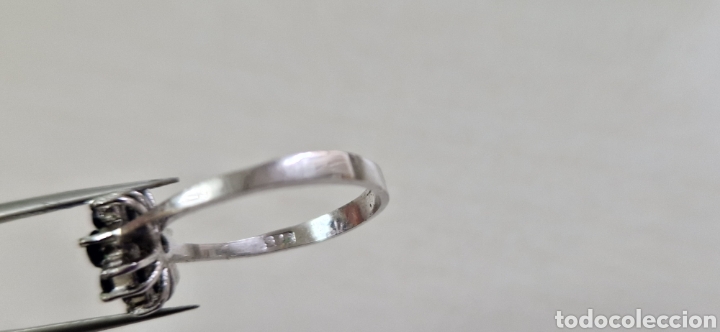 Joyeria: PRECIOSA SORTIJA DE PLATA DE LEY CONTRASTE Y PIEDRAS - Foto 6