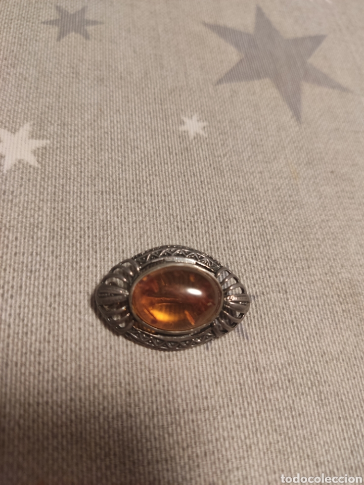 Joyeria: Broche ambar vintage - Foto 3