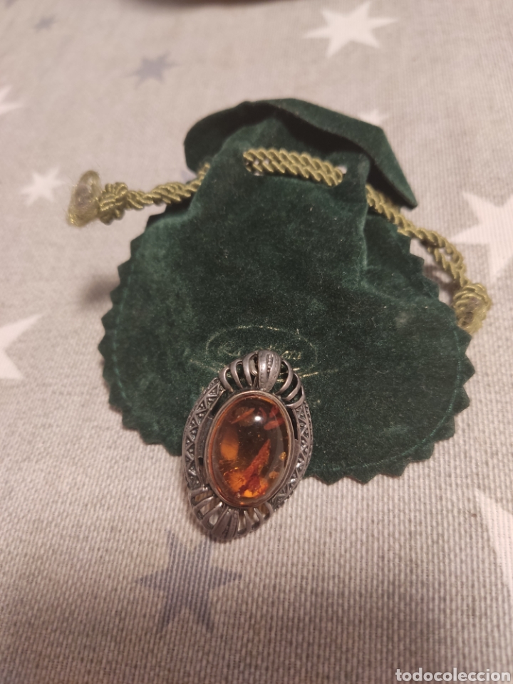 Joyeria: Broche ambar vintage - Foto 1